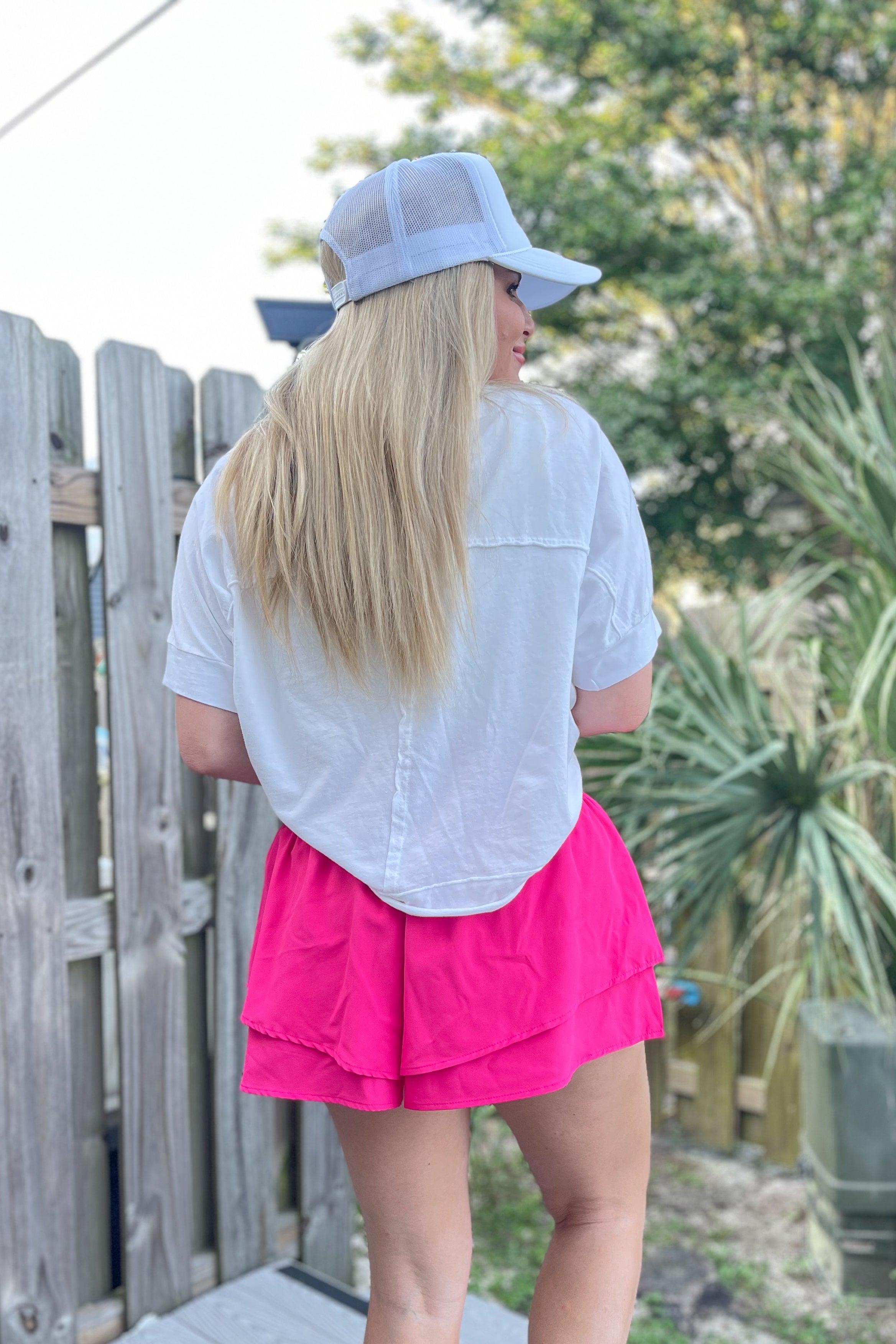 Karen V Shaped Waist Athletic Activewear Skort Shorts - Be You Boutique