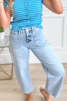 Vervet Kate Super High Rise Barrel Jean - Be You Boutique