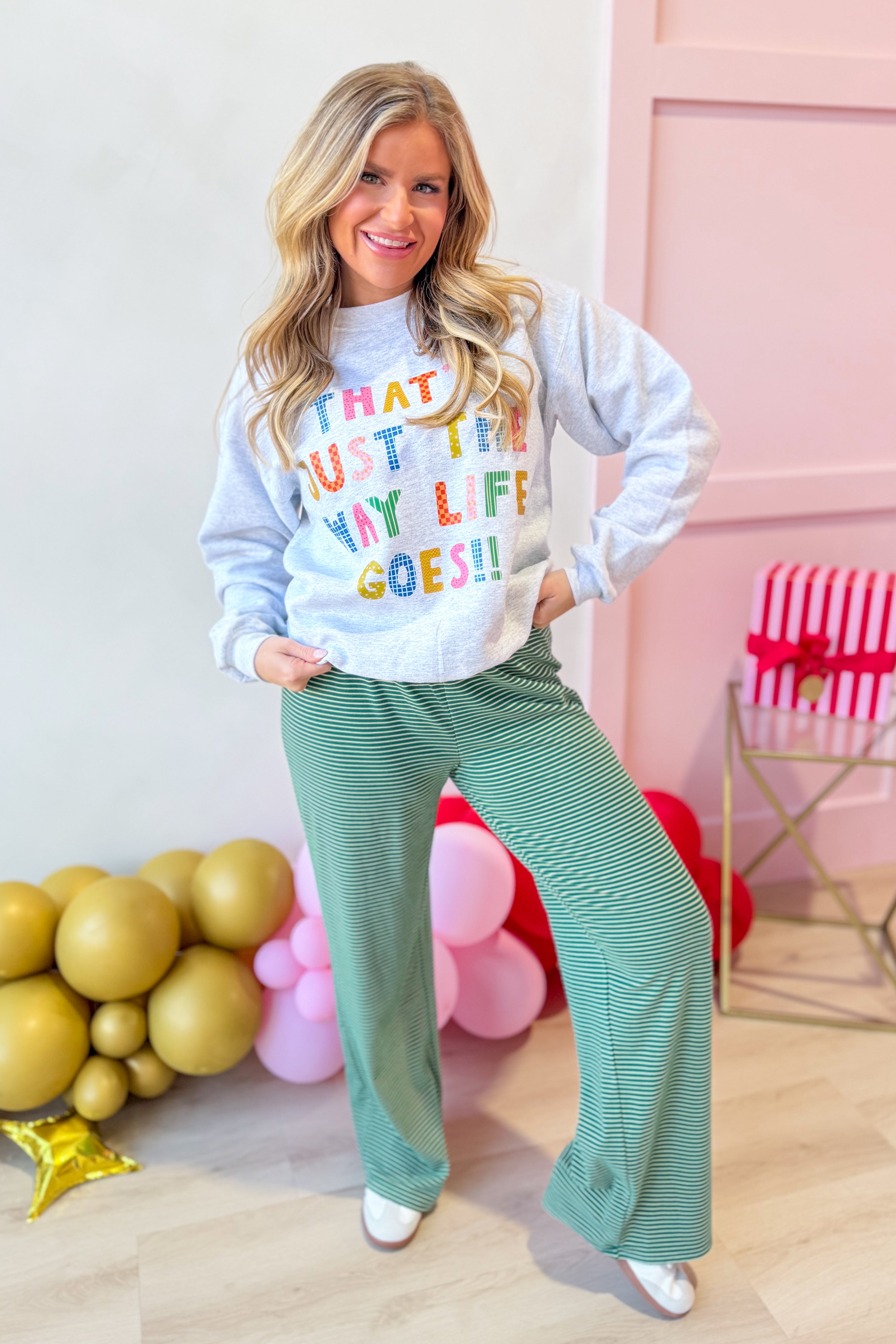 The Way Life Goes Sweatshirt - Be You Boutique