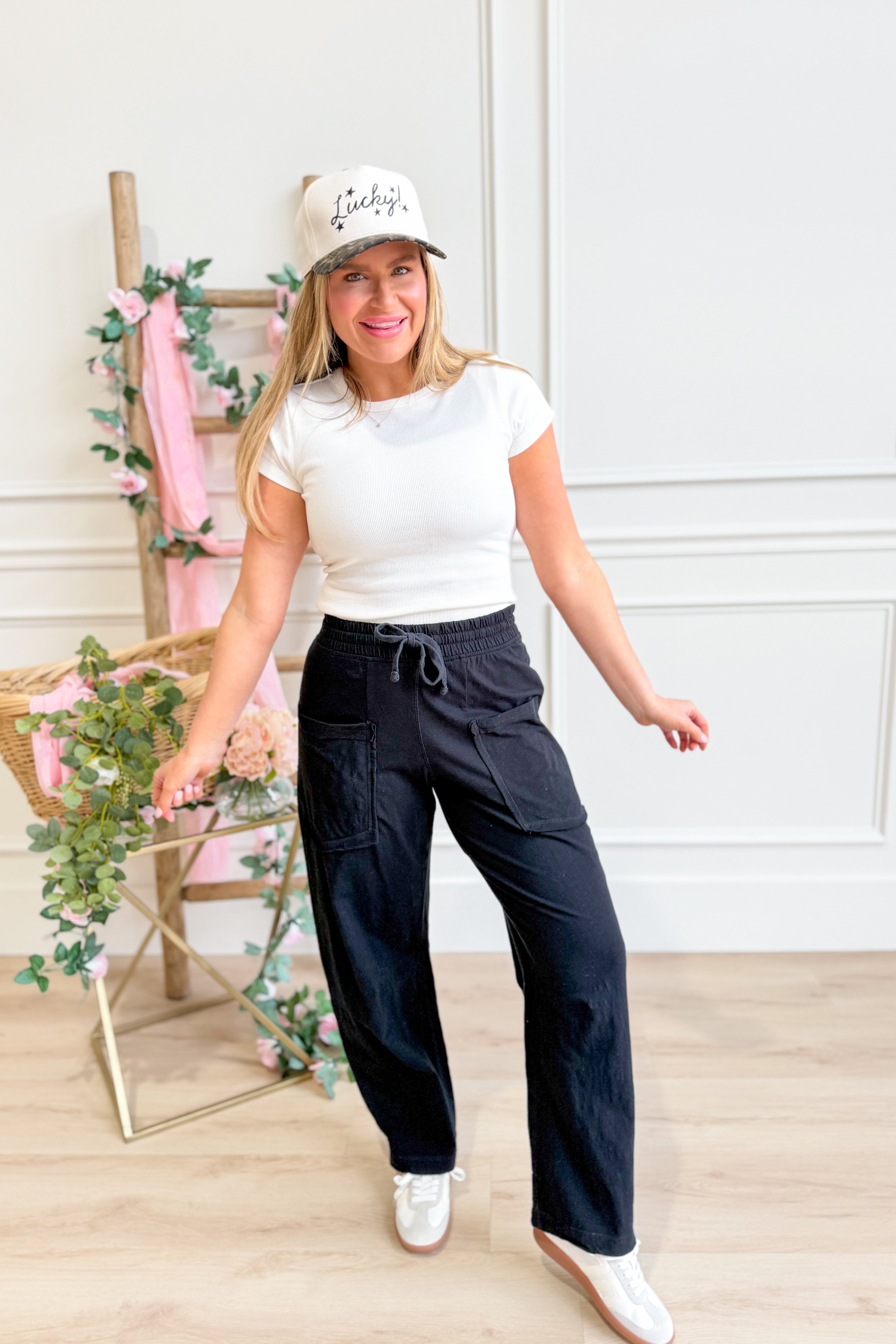 Bella Cotton Barrel Pant - Be You Boutique