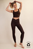 Molly V Waist Full Length Legging - Be You Boutique