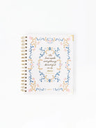 Mary Square 2027 Planner with colorful cover design, compact 218 accessories, featuring floral patterns and organization pages.