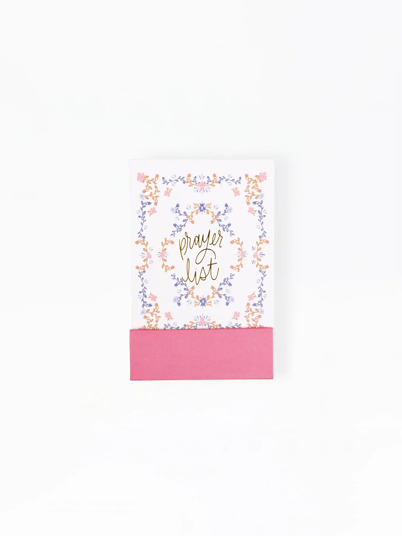 Mary Square Notepad Flip with colorful floral cover, compact 218 accessories for note-taking and organization.