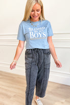Blessed By My Boys Graphic T-Shirt - Be You Boutique