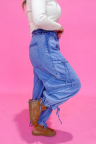 Zoey French Terry Cloth Jogger Pant - Be You Boutique