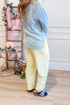 Bella Cotton Barrel Pant - Be You Boutique