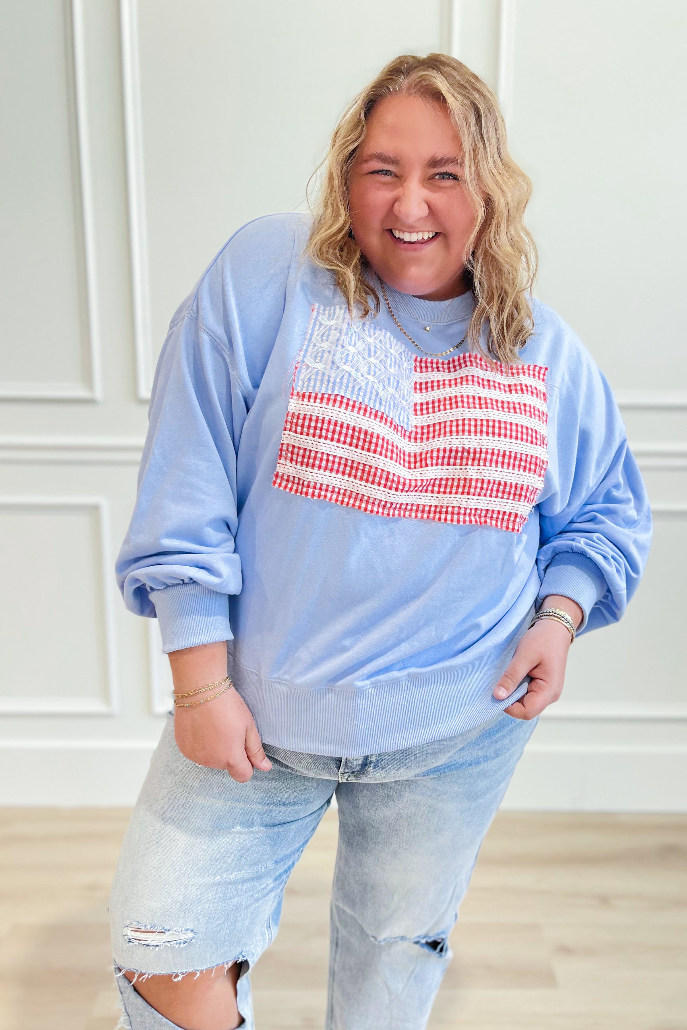 Bless The USA Long Sleeve - Be You Boutique