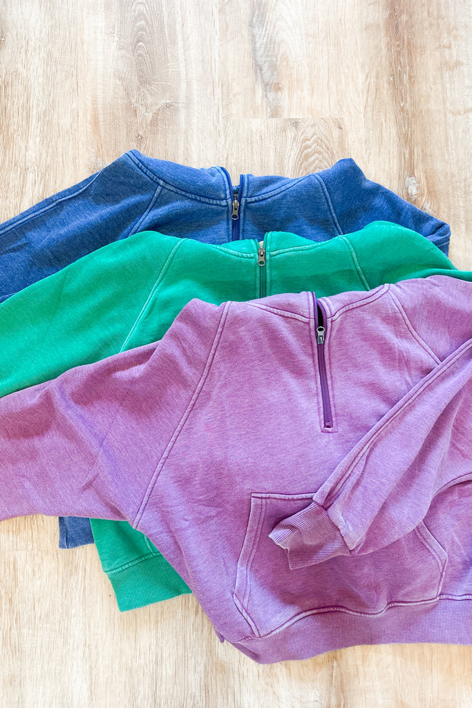 Easy Does It Mineral Washed Hoodie - Be You Boutique