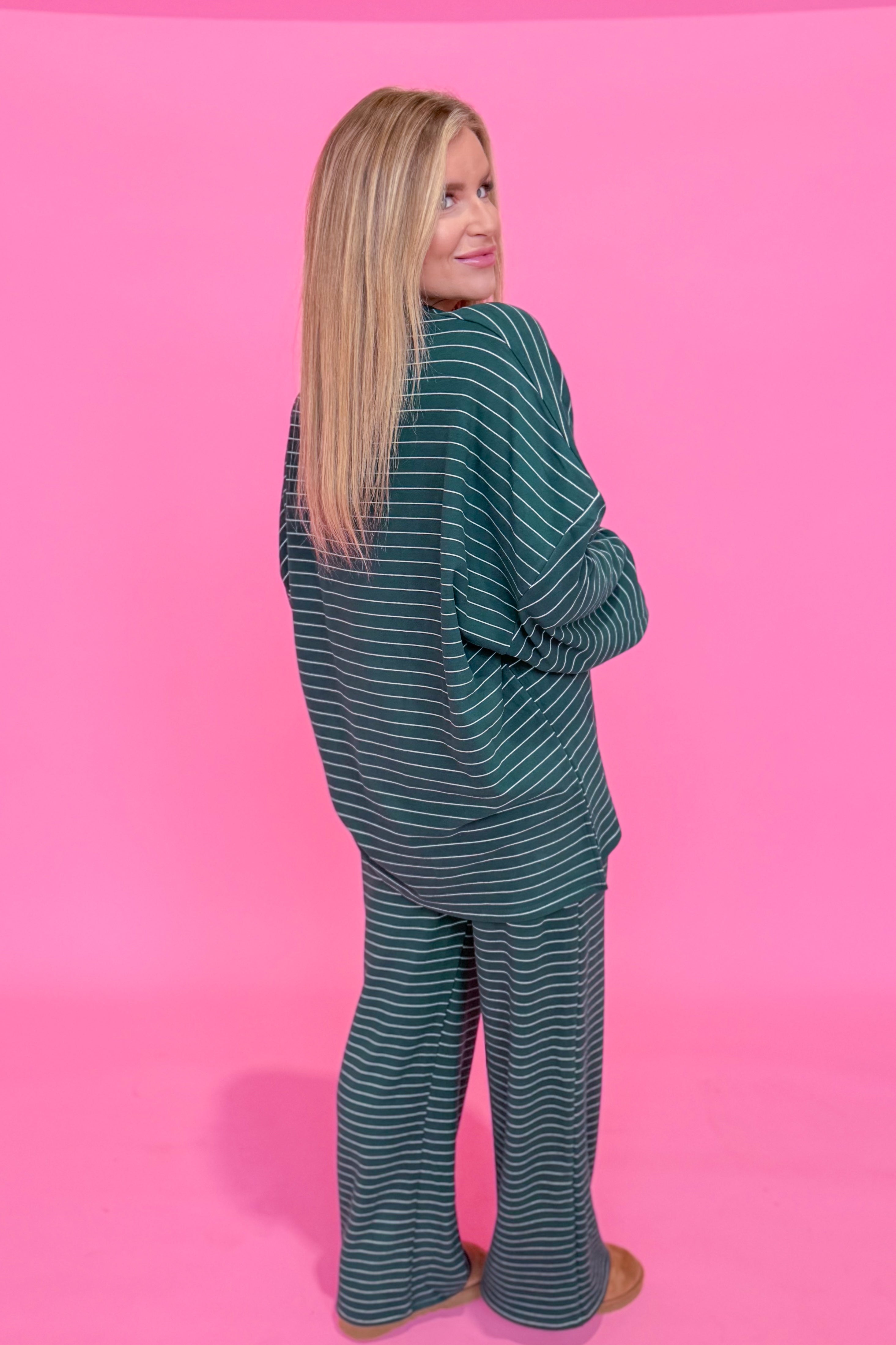 Ella Striped Long Sleeve Top - Be You Boutique