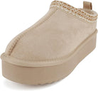 Soda Eagle Slip On Lug Sole Sherpa Lined Slippers - Be You Boutique