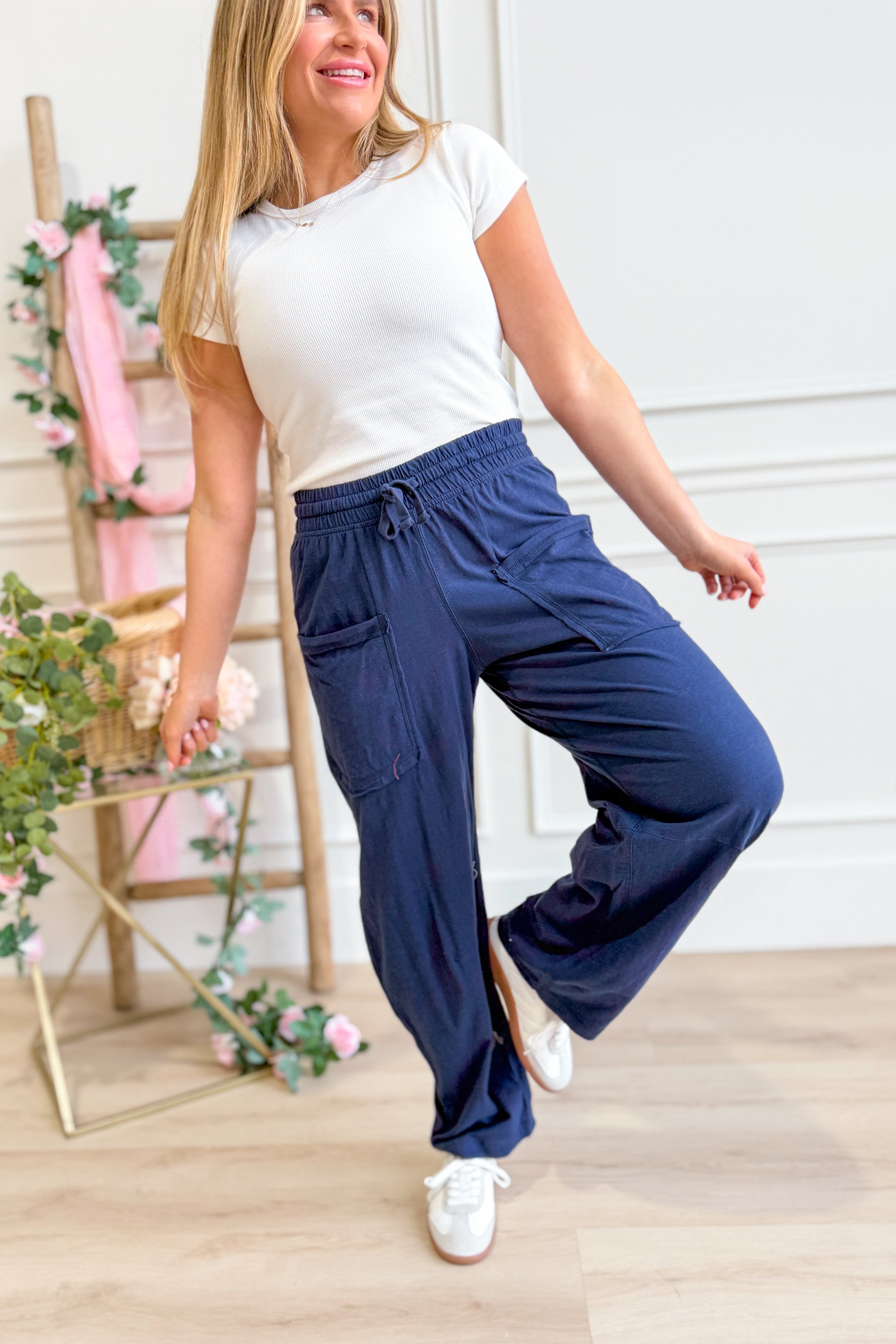 Bella Cotton Barrel Pant - Be You Boutique