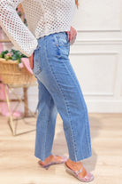 Risen Boone High Rise Slouchy Cropped Barrel Jeans [0-3XL] - Be You Boutique