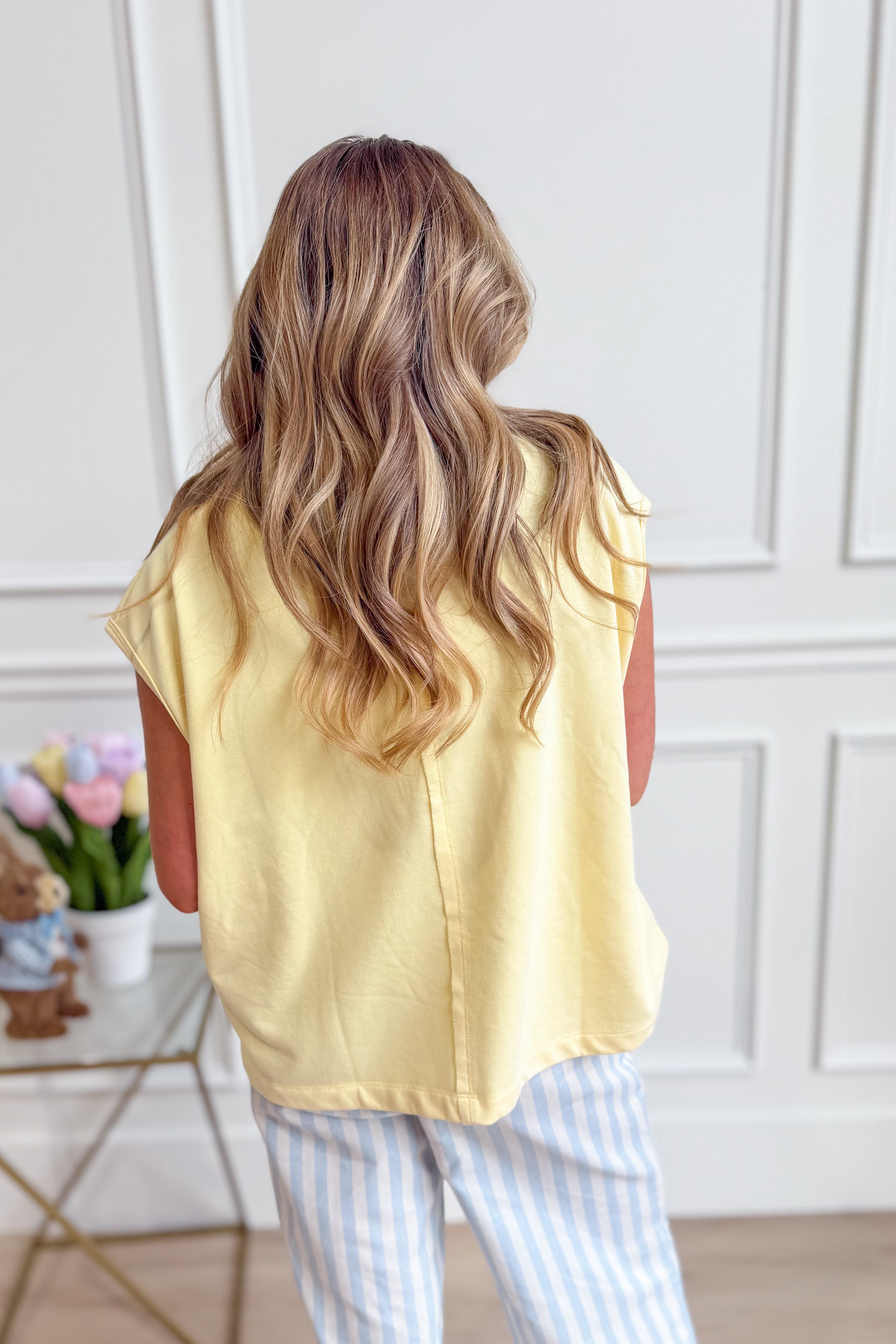 Amanda Split Neck Pullover - Be You Boutique