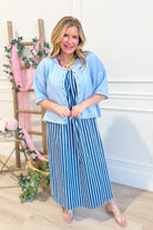 Cory Striped Midi Dress - Be You Boutique