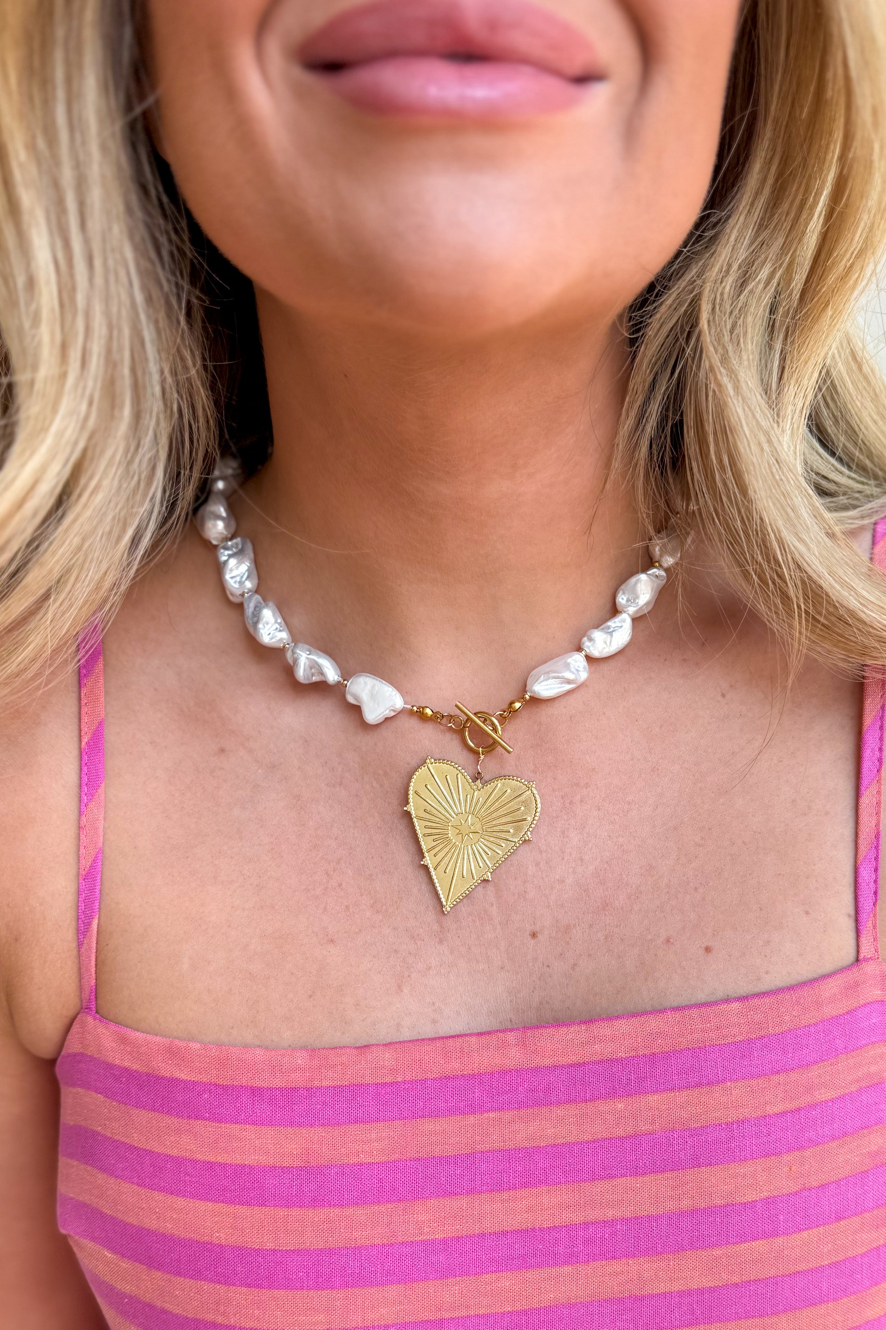 Chansutt Pearls Blaze Necklace - Be You Boutique