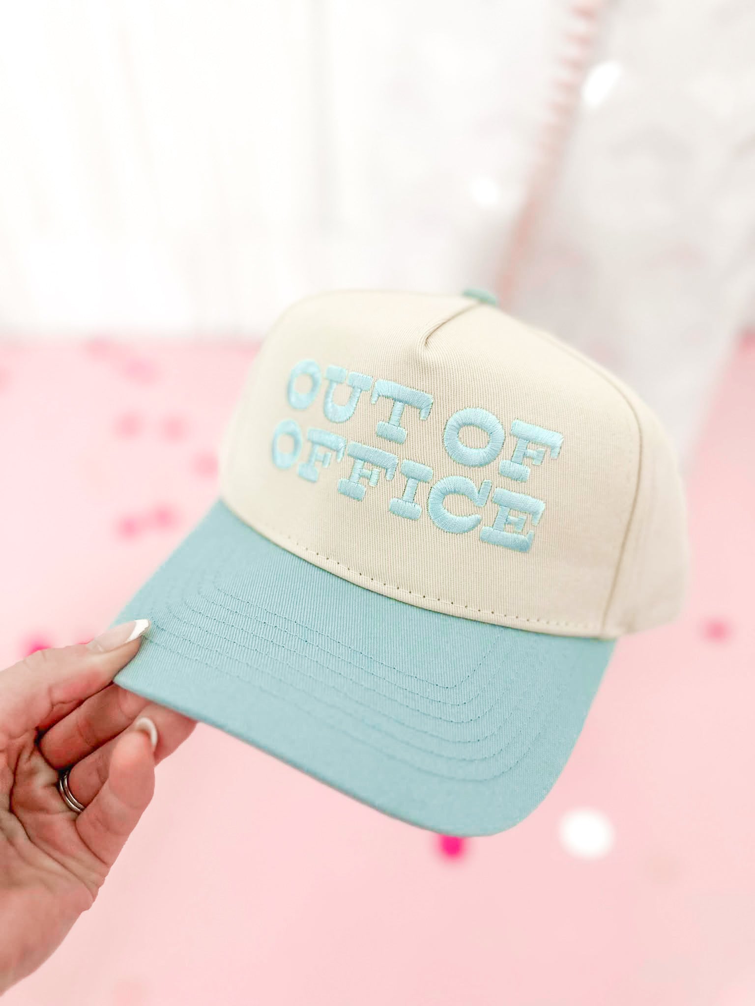 OUT OF OFFICE Vintage Trucker Hat by Kenz Kustomz - Be You Boutique