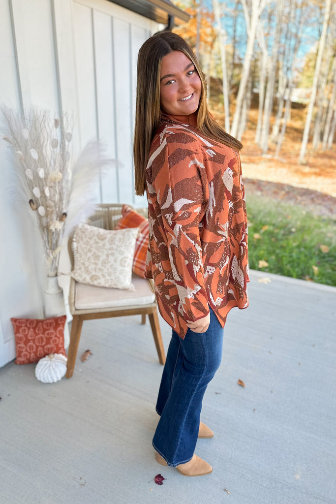 Dori Long Sleeve Mock Neck Sweater - Be You Boutique