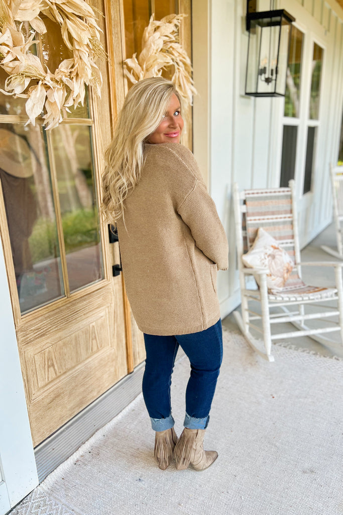 Lorenzo Soft Open Front Cardigan Sweater - Be You Boutique