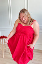Rosie Bubble Hem Dress - Be You Boutique