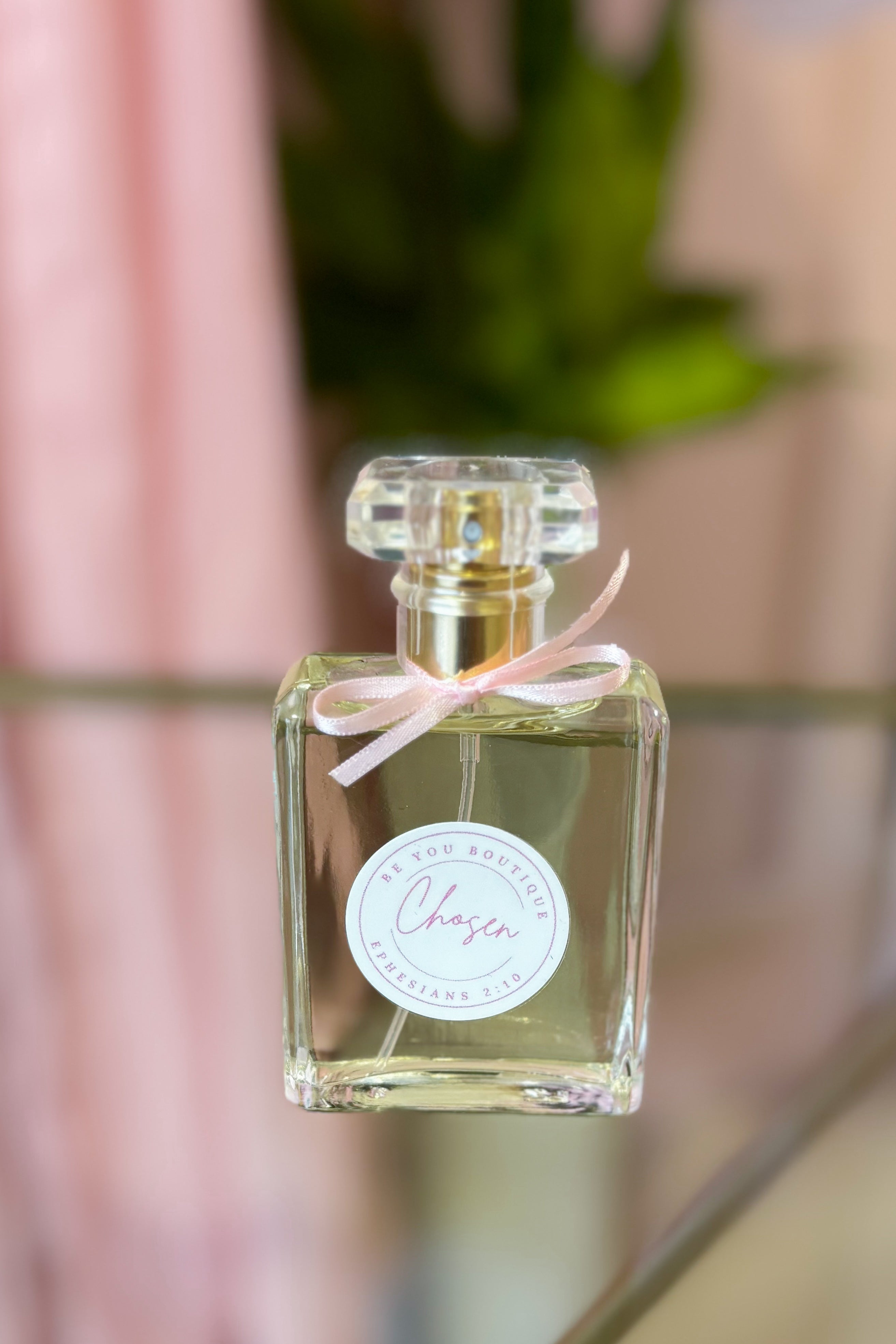 Be You Boutique 5.0oz BYB Perfume from 306 Home Fragrance collection, featuring a sleek glass bottle with elegant design.