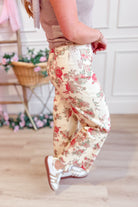 Maverick Floral Straight leg Pant - Be You Boutique