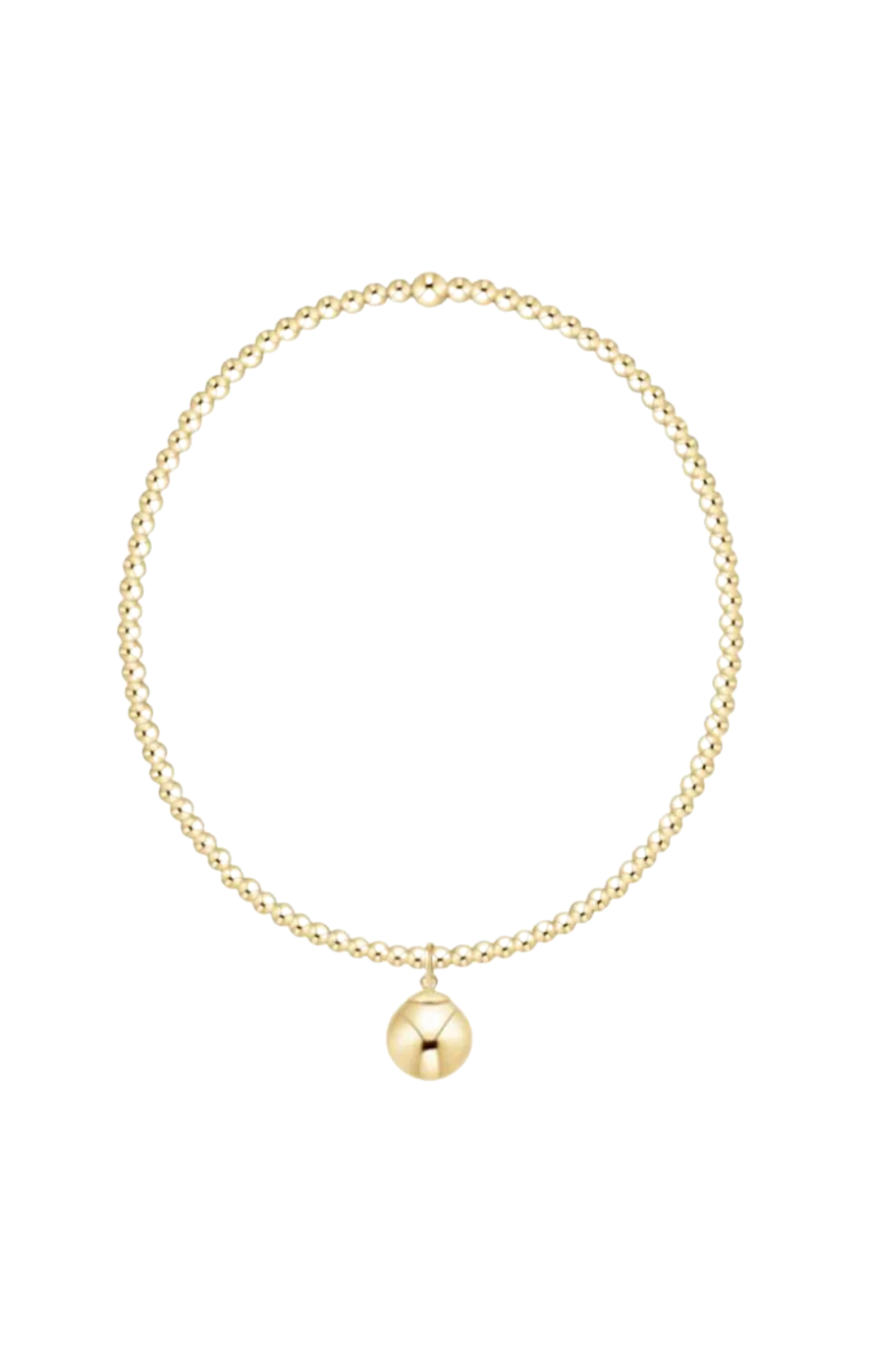 Enewton Classic 2mm Gold 8mm Gold Charm Bracelet - Be You Boutique