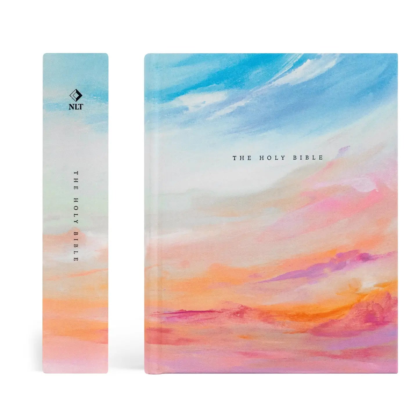 NLT Rosemary Notetaking Bible with 218 accessories from HOSANNA REVIVAL, featuring a close-up of the Bible's cover and notetaking pages.