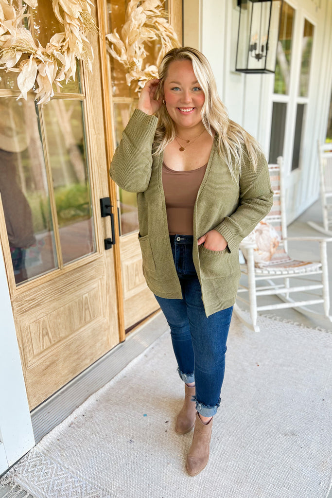 Lorenzo Soft Open Front Cardigan Sweater - Be You Boutique