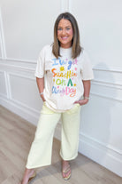 Poppy & Pine Ive Got Sunshine graphic T-shirt featuring a bright sun and cheerful design on a casual cotton tee.