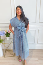 Frita Striped Summer Staple Dress - Be You Boutique