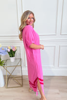 Pamela Raglan Sleeve Midi Dress - Be You Boutique