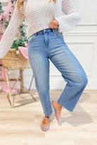 Risen Boone High Rise Slouchy Cropped Barrel Jeans [0-3XL] - Be You Boutique