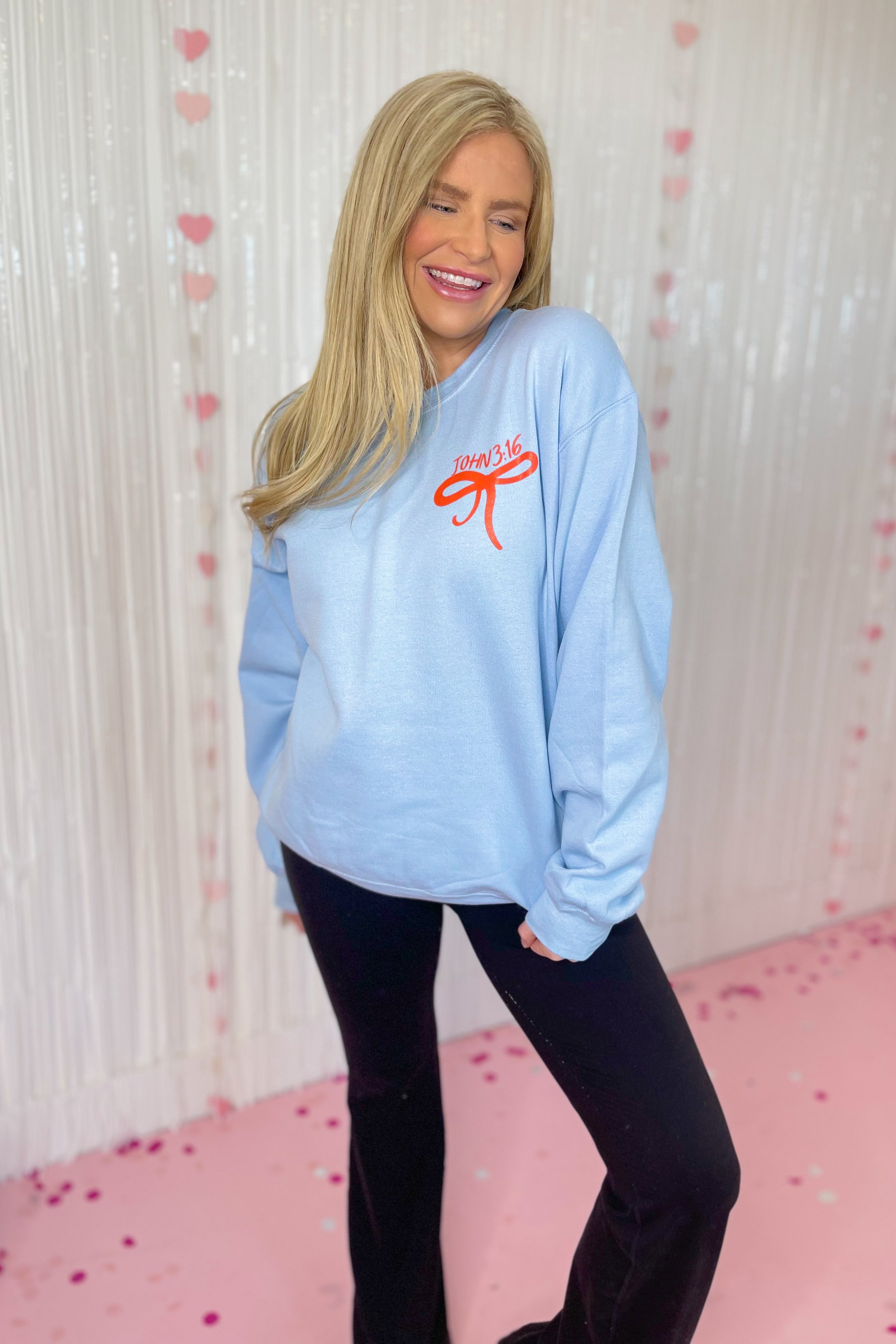 YOU ARE SO LOVED Crew Neck Sweatshirt - Be You Boutique