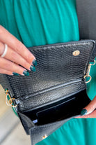 Maverick Black Crossbody with Pocket - Be You Boutique