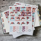 HOSANNA REVIVAL floral Bible tabs set with colorful decorative tabs for organizing and highlighting Bible pages.