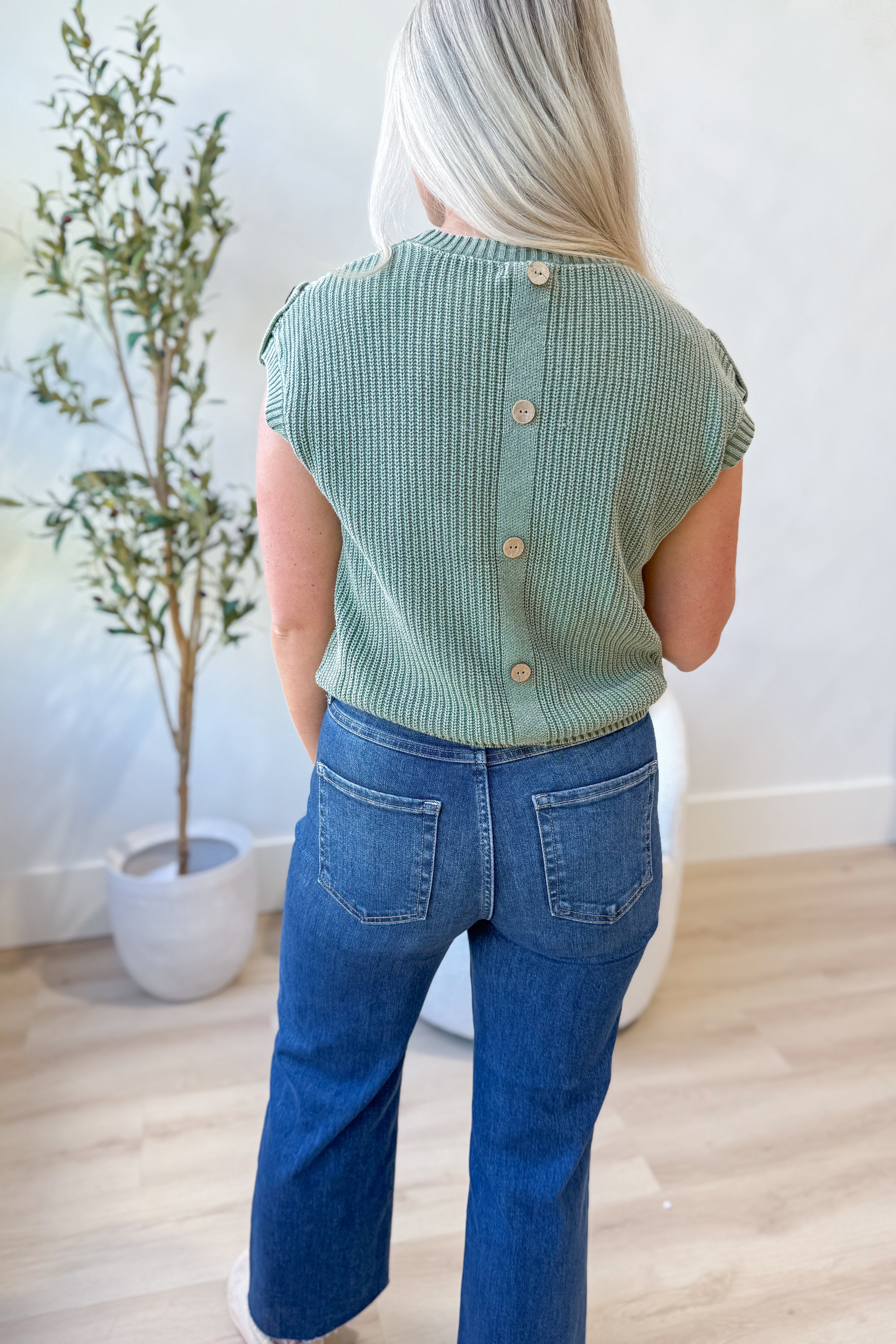 Nicole Knitted Drop Shoulder Sweater Top - Be You Boutique