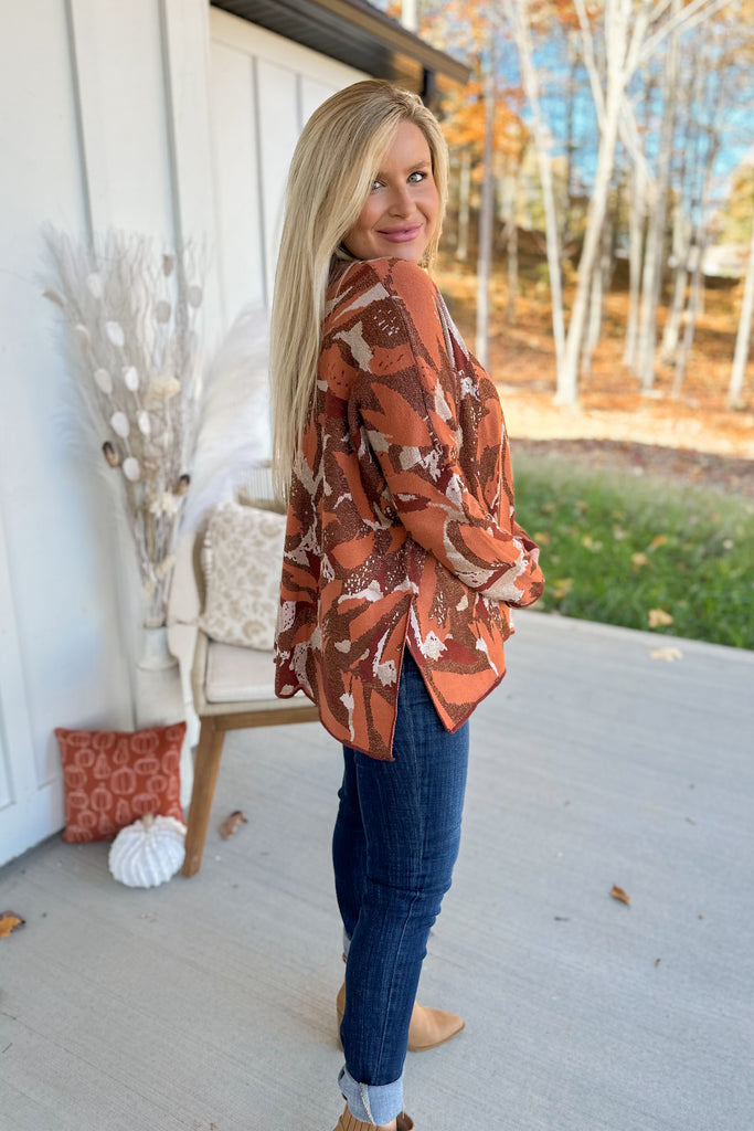 Dori Long Sleeve Mock Neck Sweater - Be You Boutique