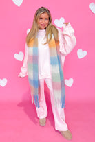 Cozy Plaid Oh So Soft Scarf - Be You Boutique