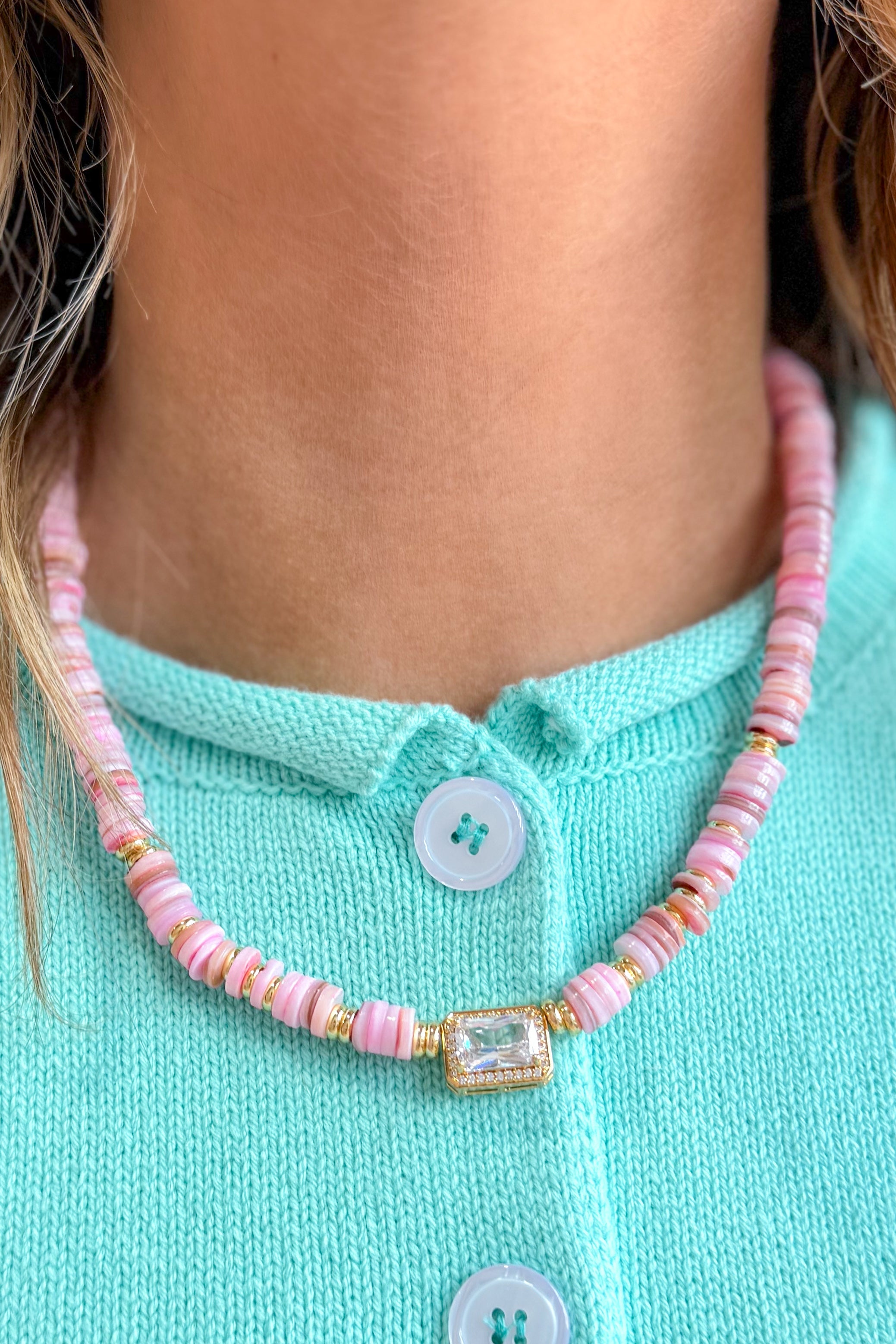 Treasure Jewels Dream Pop Gemstone Necklace - Be You Boutique