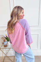 Emmie Two Toned Top - Be You Boutique