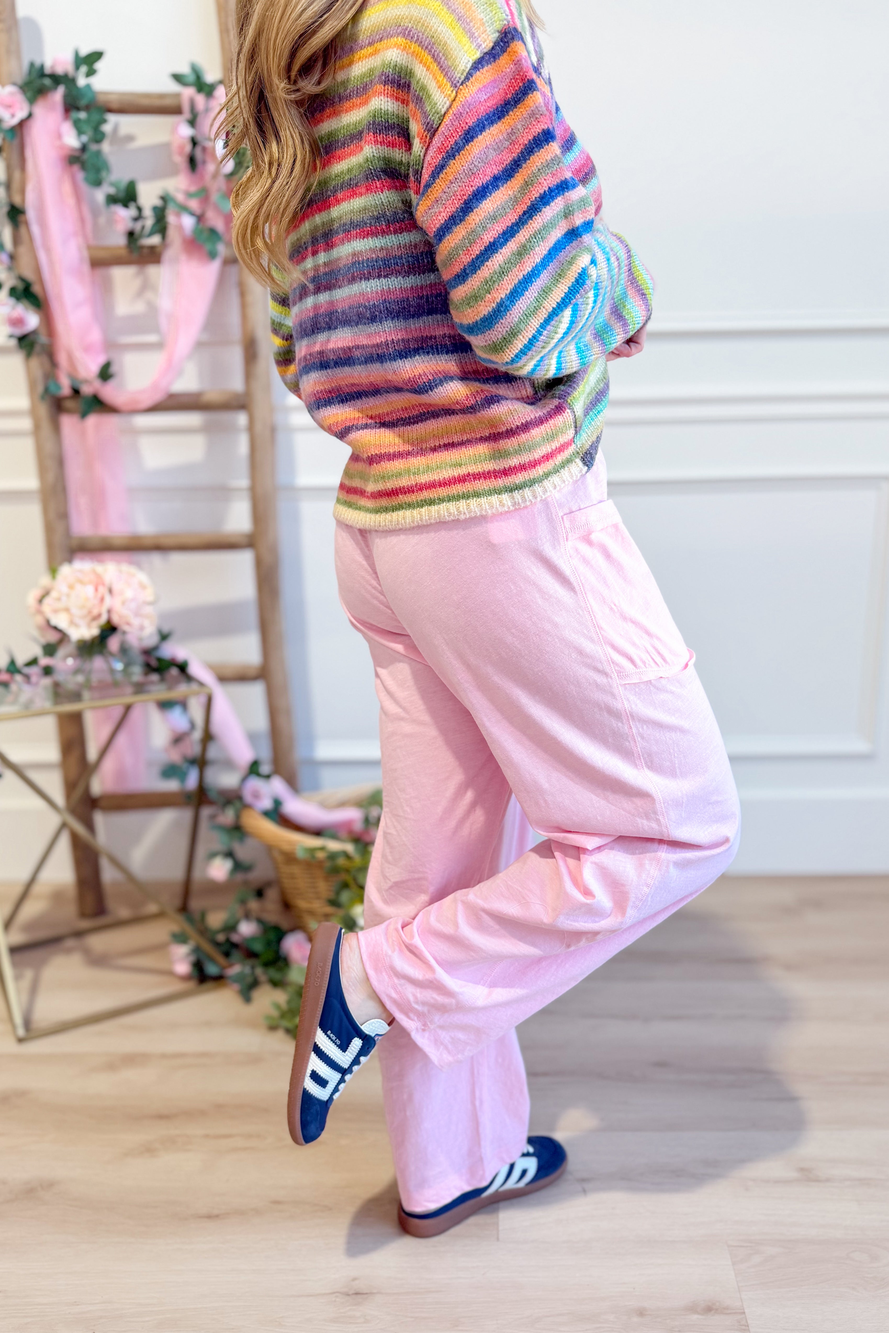 Bella Cotton Barrel Pant - Be You Boutique