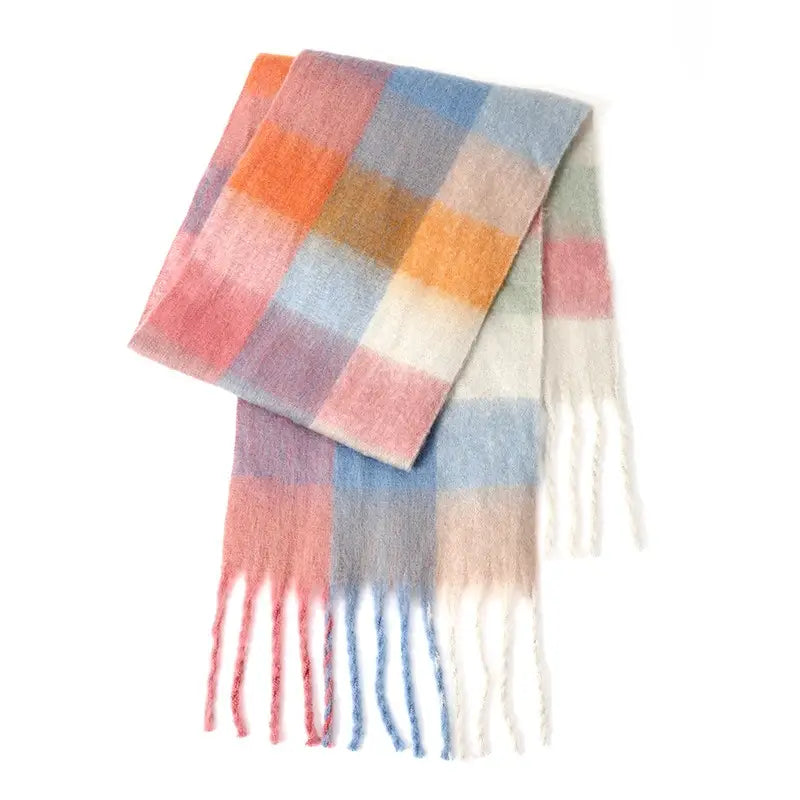 Cozy Plaid Oh So Soft Scarf - Be You Boutique