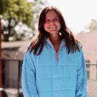 Cory Puffer Quilted Quarter Zip - Be You Boutique