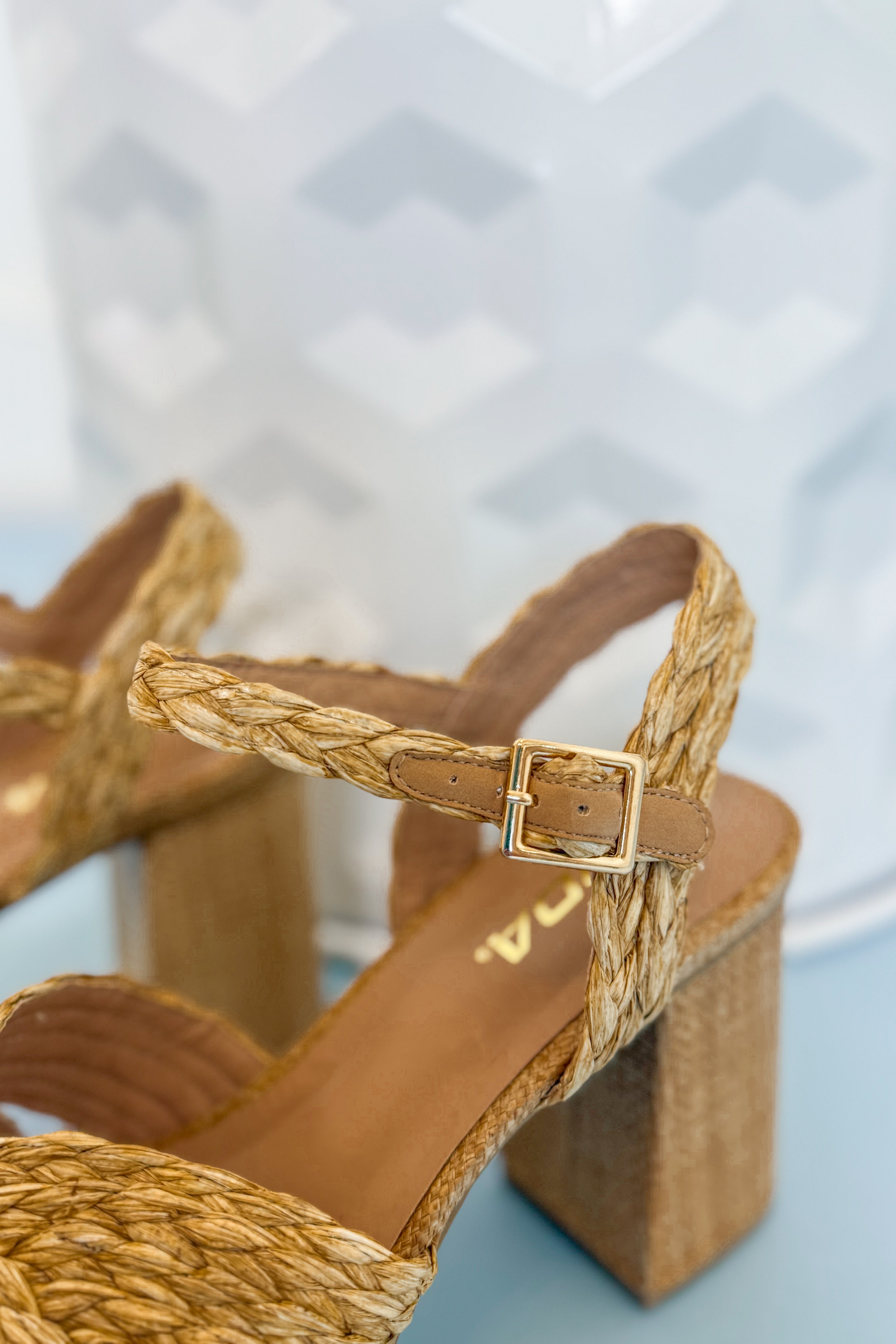 SODA Teacup Platform Block Heel - Be You Boutique