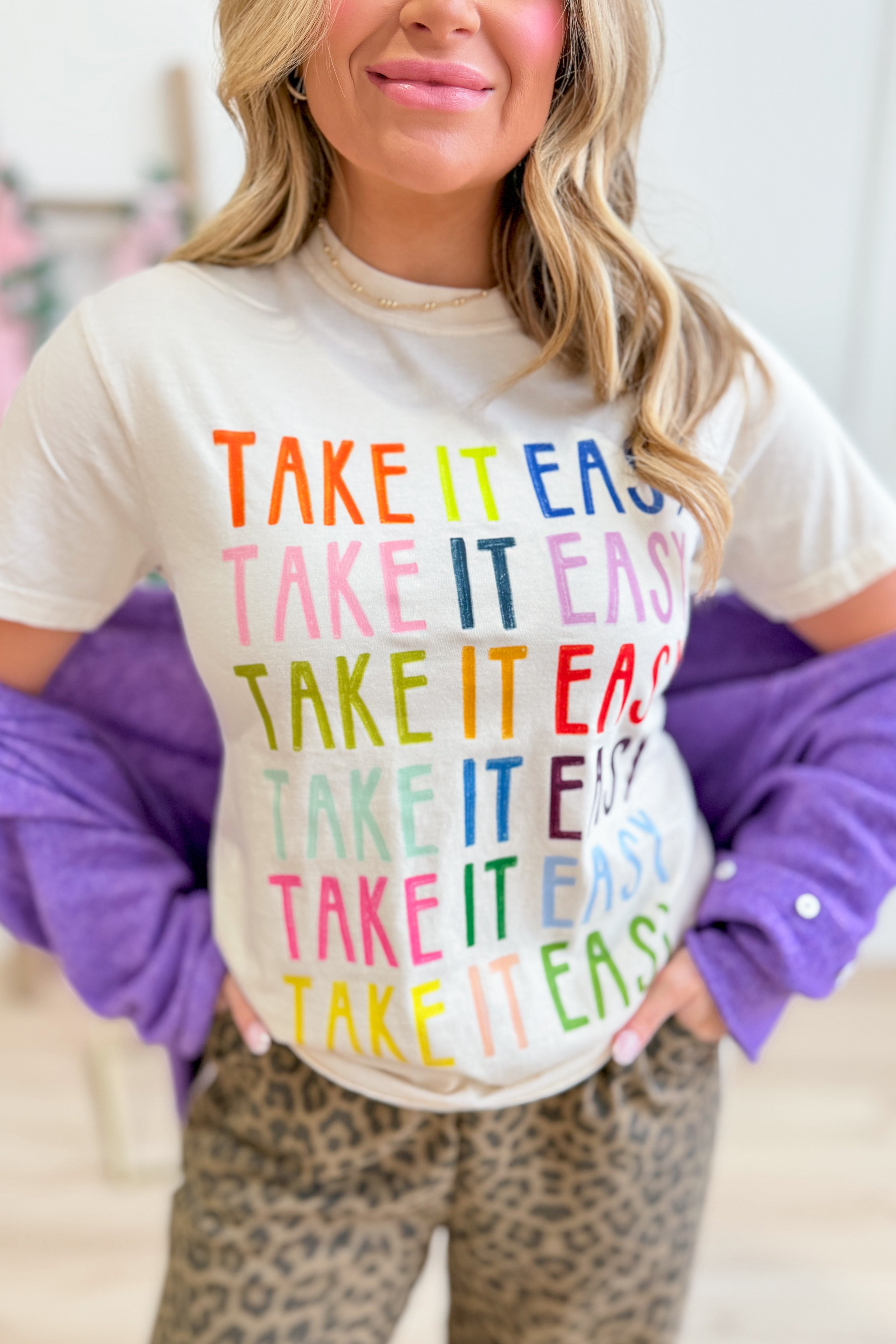 Take it Easy T-Shirt - Be You Boutique