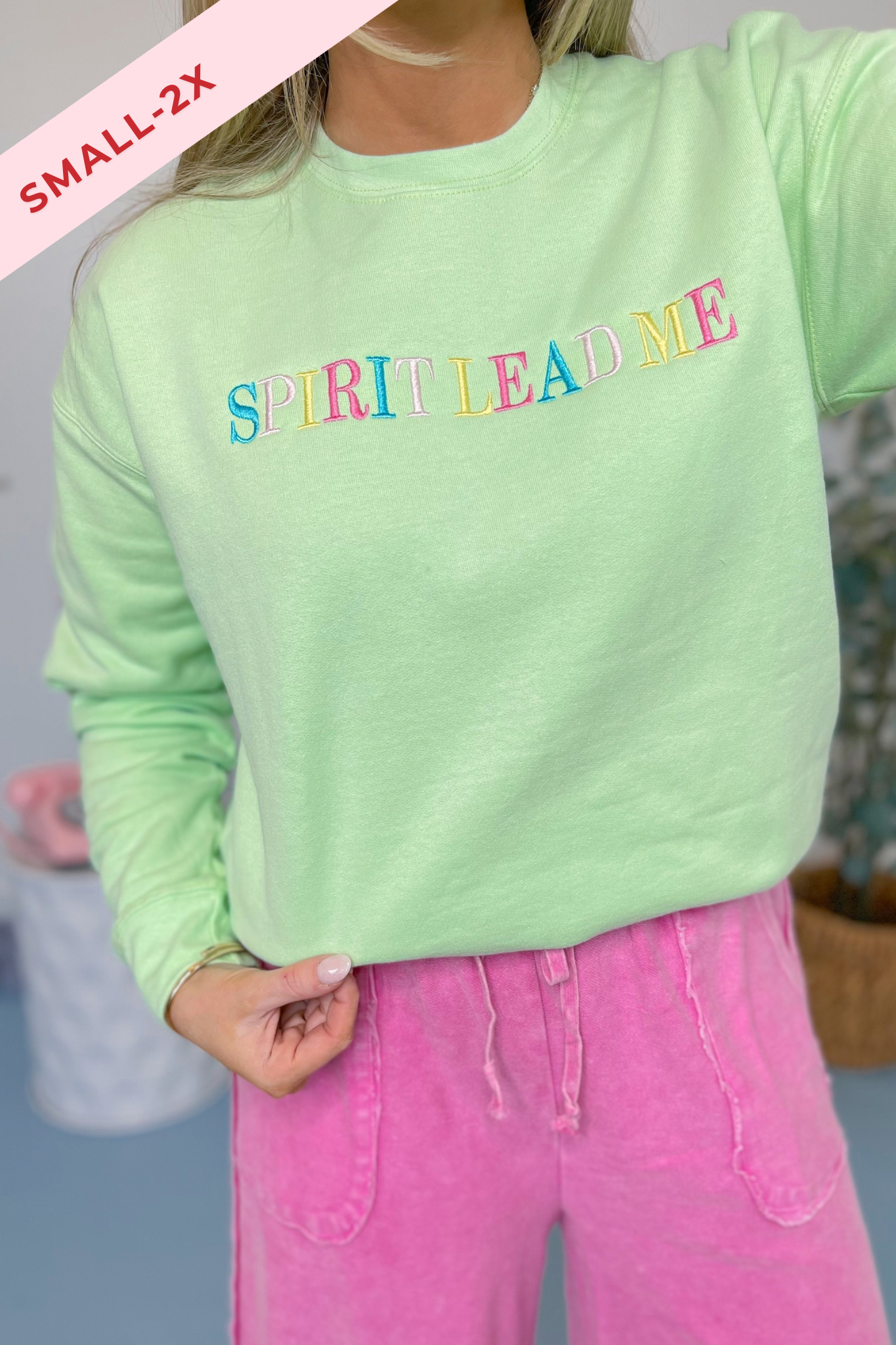 Spirit Lead Me Crewneck Sweatshirt - Be You Boutique