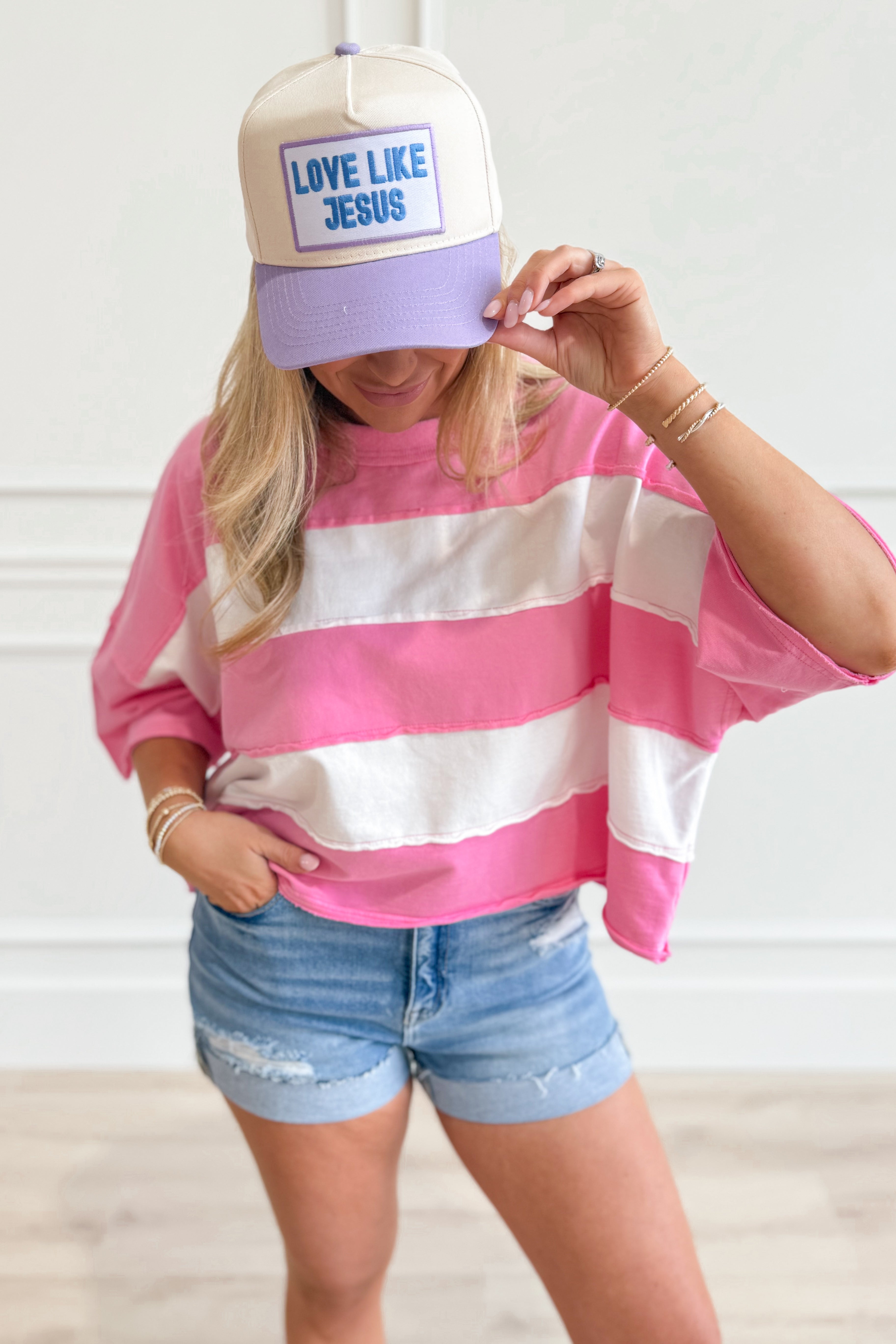 Love Like Jesus Trucker Hat by Kenz Kustomz - Be You Boutique