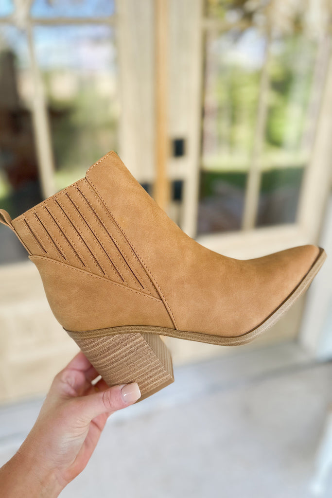 Duvets Pointed Toe Ankle Boot Booties - Be You Boutique