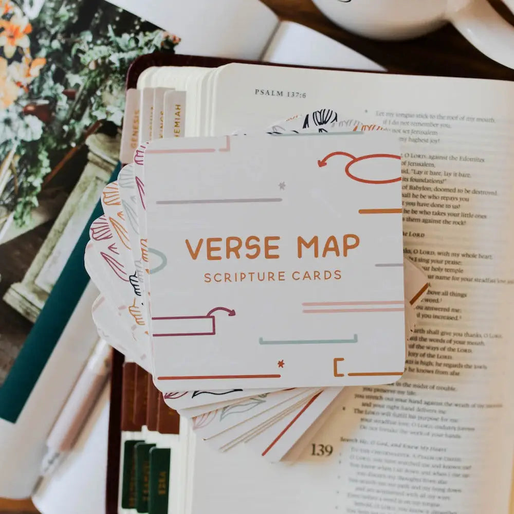 Verse Map Scripture Cards - Be You Boutique