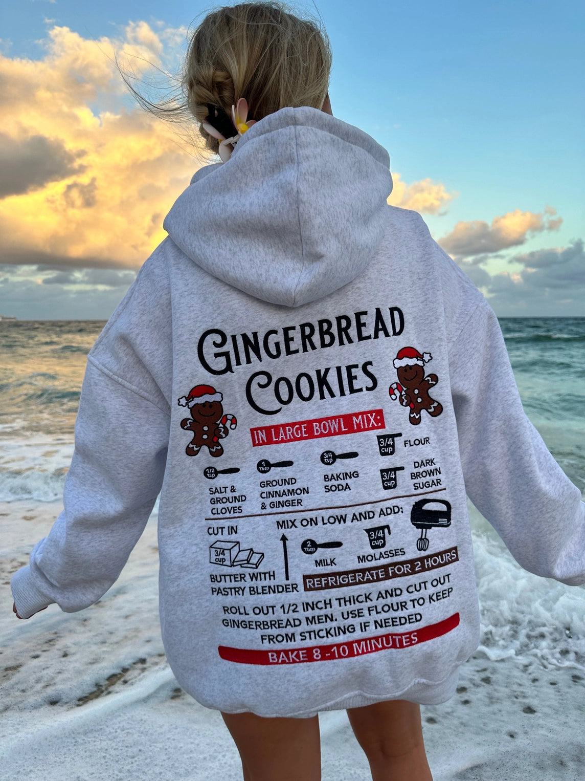 Pre-Order Gingerbread Cookies Hooded Sweatshirt *waiting* - Be You Boutique